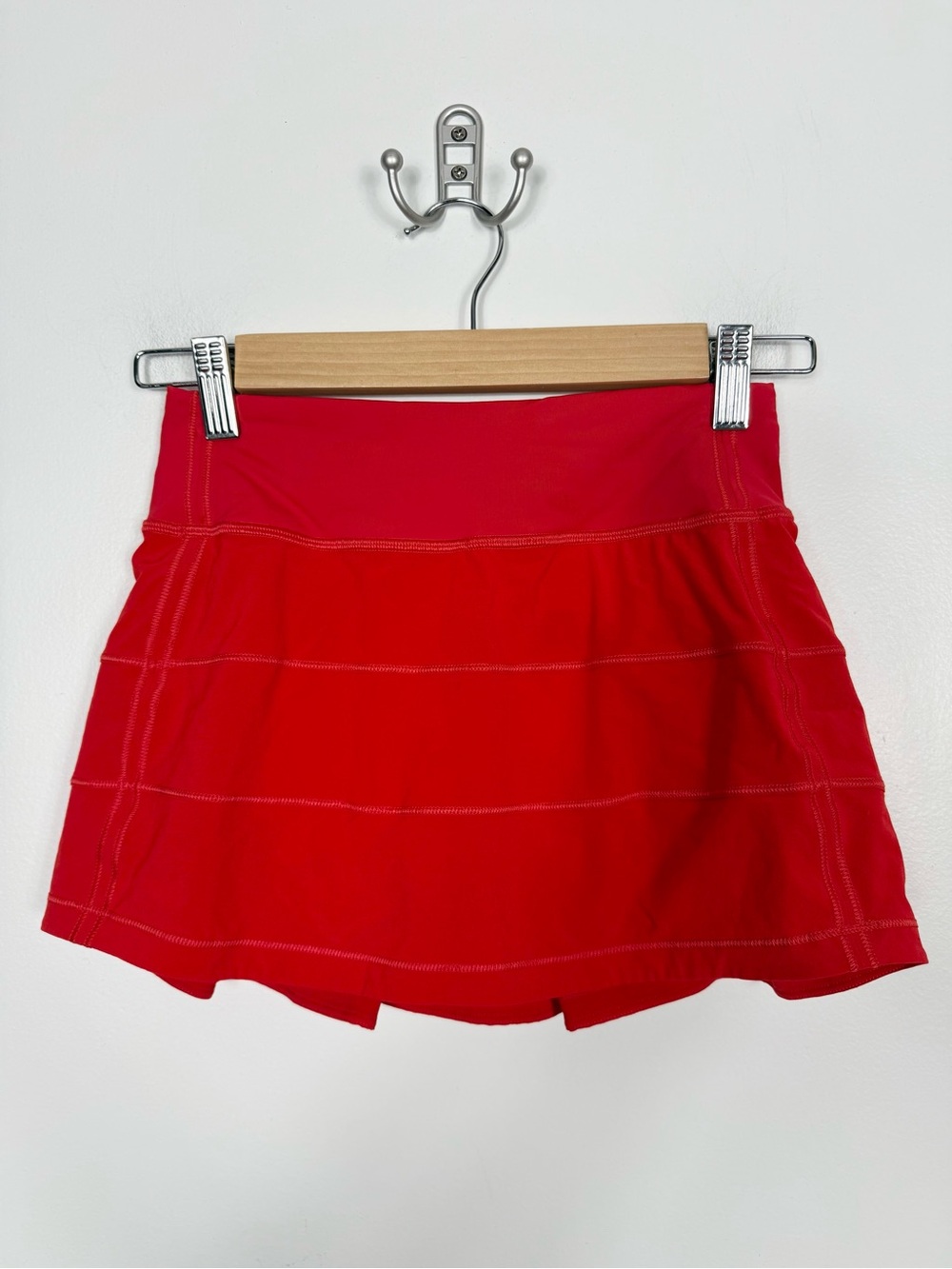 Lululemon Pace Rival Mid-Rise Skirt in Hot Heat Size 0 - Picture 2 of 5